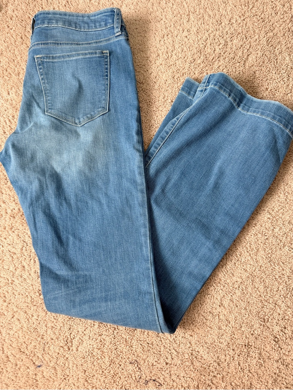 Banana Republic Women's Light Blue Flare Jeans